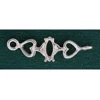 Emerald Cut Accented Pre-notched Bracelet Link