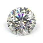 Synthetic Moissanite Round