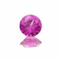 Lab Created Bright Pink Sapphire Rounds