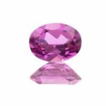 Lab Created Pink Sapphire Ovals