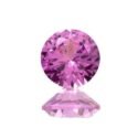 Lab Created Pink Sapphire Rounds
