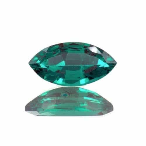 Lab Created Emerald Marquise
