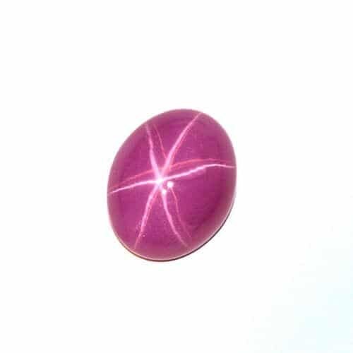 Lab Created Star Ruby Oval Cabochons
