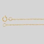 14kt Yellow Gold Double Rope Chain