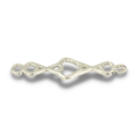 X and O Design Bracelet Link