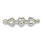 Heart Design Bracelet Link