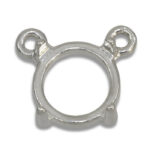 Round Cabochon Dangle Pendant Mounting