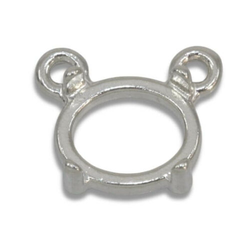 Oval Cabochon East West Dangle Pendant Mounting