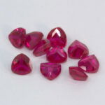 Lab Created Ruby 4.5mm Trillions 10 Pack Clearance