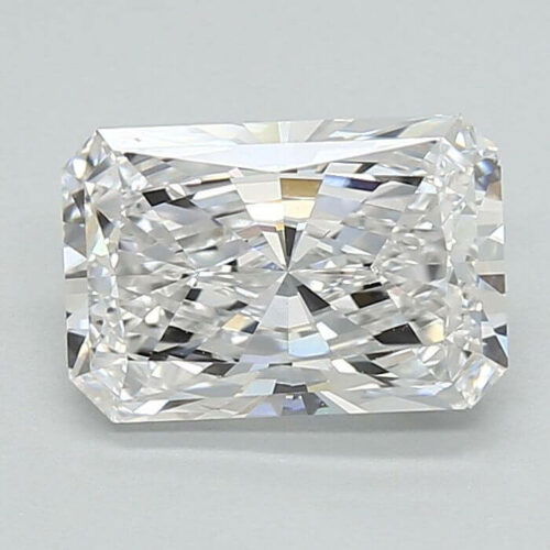 Lab Created Diamond Radiant Cut 1.52ct E VS1 IGI Cert