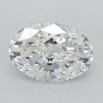 Lab Created Diamond Oval 1.70ct D VVS2 IGI Cert