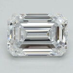 Lab Created Diamond Emerald Cut 1.77ct E VVS2 IGI Cert