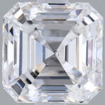 Lab Created Diamond Asscher Cut 1.57ct E VVS2 IGI Cert