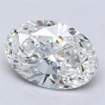 Lab Created Diamond Oval 2.22ct E VS1 IGI Cert