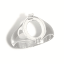 Men's Oval Cabochon Ring Mounting