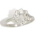 Round Flower Pre-notched Ring Mounting