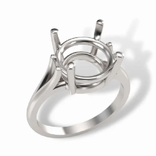 Round Cathedral Ring Mounting