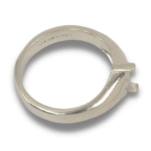 Men's Dome Oval Ring Mounting