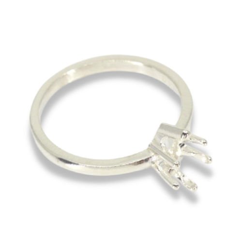 Pear Solitaire Ring Mounting