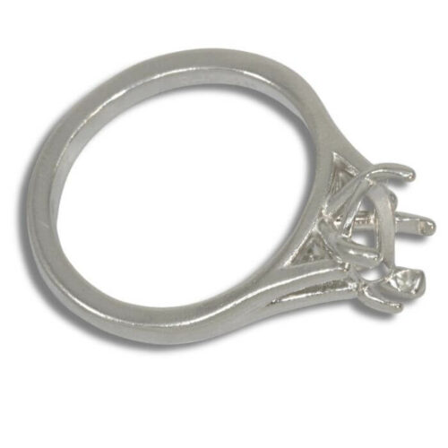 Quinn Ring - Pear Split Cathedral Pre-notched Mounting