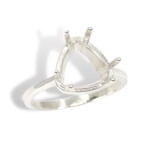 Trillion Solitaire Ring Mounting