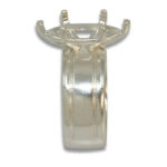 Marquise Cigar Band Style Ring Mounting