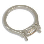 Marquise Horizontal Pre-notched Ring Mounting