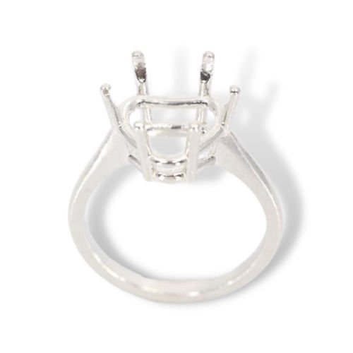Heart Shape Pre-notched Ring Mounting