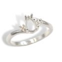 Pear Side Accent Ring Mounting