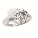 Flower Pearl Ring Mounting