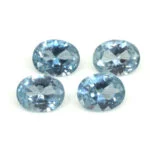 Lab Created Blue Spinel #106 9x7mm Oval 4 Pack Clearance
