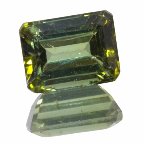 Green Tourmaline 8x6.1mm Emerald Cut 2.14ct