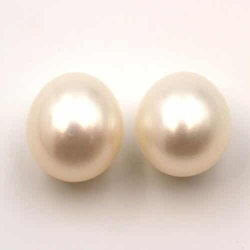 Cultured Fresh Water Drop Pearls - White