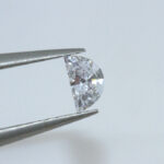 Lab Created Diamond Half Moon DEF VS