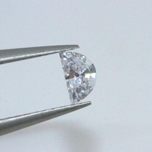 Lab Created Diamond Half Moon DEF VS