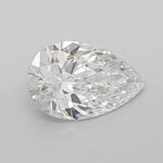 Lab Created Diamond Pear Cut 6x4mm DEF VS
