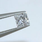 Lab Created Diamond Princess Cut 4mm DEF VS