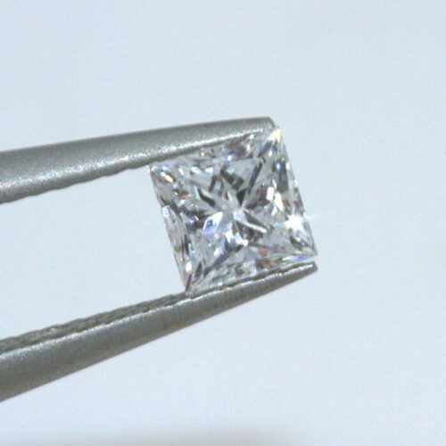 Lab Created Diamond Princess Cut 4mm DEF VS