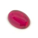 Lab Created Ruby Cabochon Oval