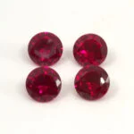 Lab Created 8mm Round Ruby - Clearance