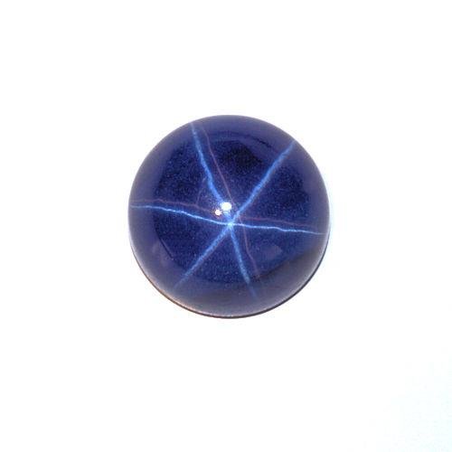 Lab Created Star Sapphire Round Cabochon