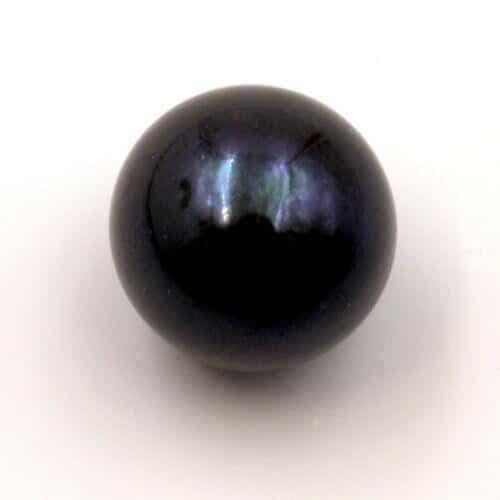 Round Cultured Fresh Water Pearls Black