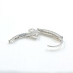 Sterling Dangle Shield Leverback