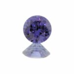 Tanzanite Cubic Zirconia Rounds -Smaller Sizes